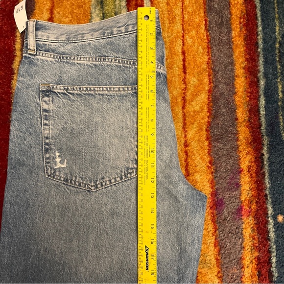 Gap Low Stride in Light Destroy Jeans SZ 16/33 - Picture 8 of 11